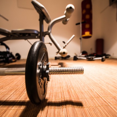 Salle de sport et sauna du loft dans gîte près de la cité de Carcassonne