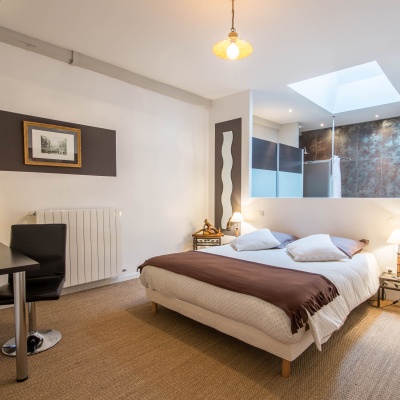 La chambre du refuge de Stenvenson chambres d'hôtes carcassonne