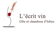 Logo gîte l'écrit vin, gîte Carcassonne